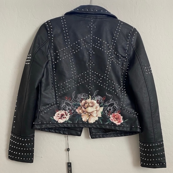 NWT BLANKNYC]NYC Women's Moto Jacket - Picture 3 of 4